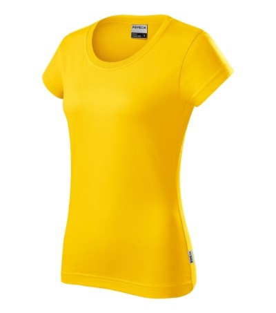 T-Shirt Damen Resist gelb 04 (brand label)