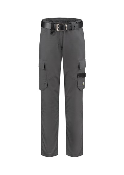 Arbeitshose Damen Work Pants Twill Women dunkelgrau