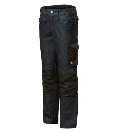 Arbeitsjeans Herren Vertex dunkler Jeansstoff