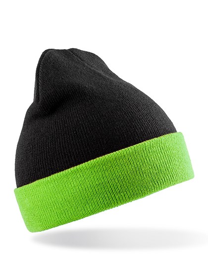 Result Genuine Recycled - Recycled Black Compass Beanie