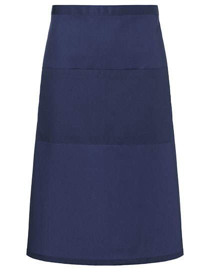 Karlowsky - Bistroschürze Basic mit Tasche - Navy (ca. Pantone 533C)