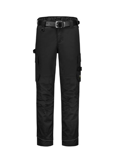 Arbeitshose unisex Work Pants Twill Cordura Stretch schwarz