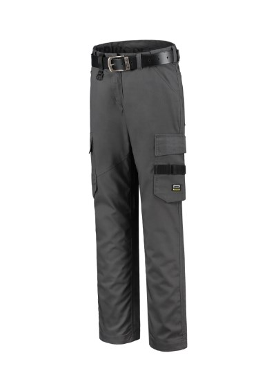 Arbeitshose Damen Work Pants Twill Women dunkelgrau