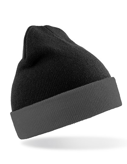 Result Genuine Recycled - Recycled Black Compass Beanie